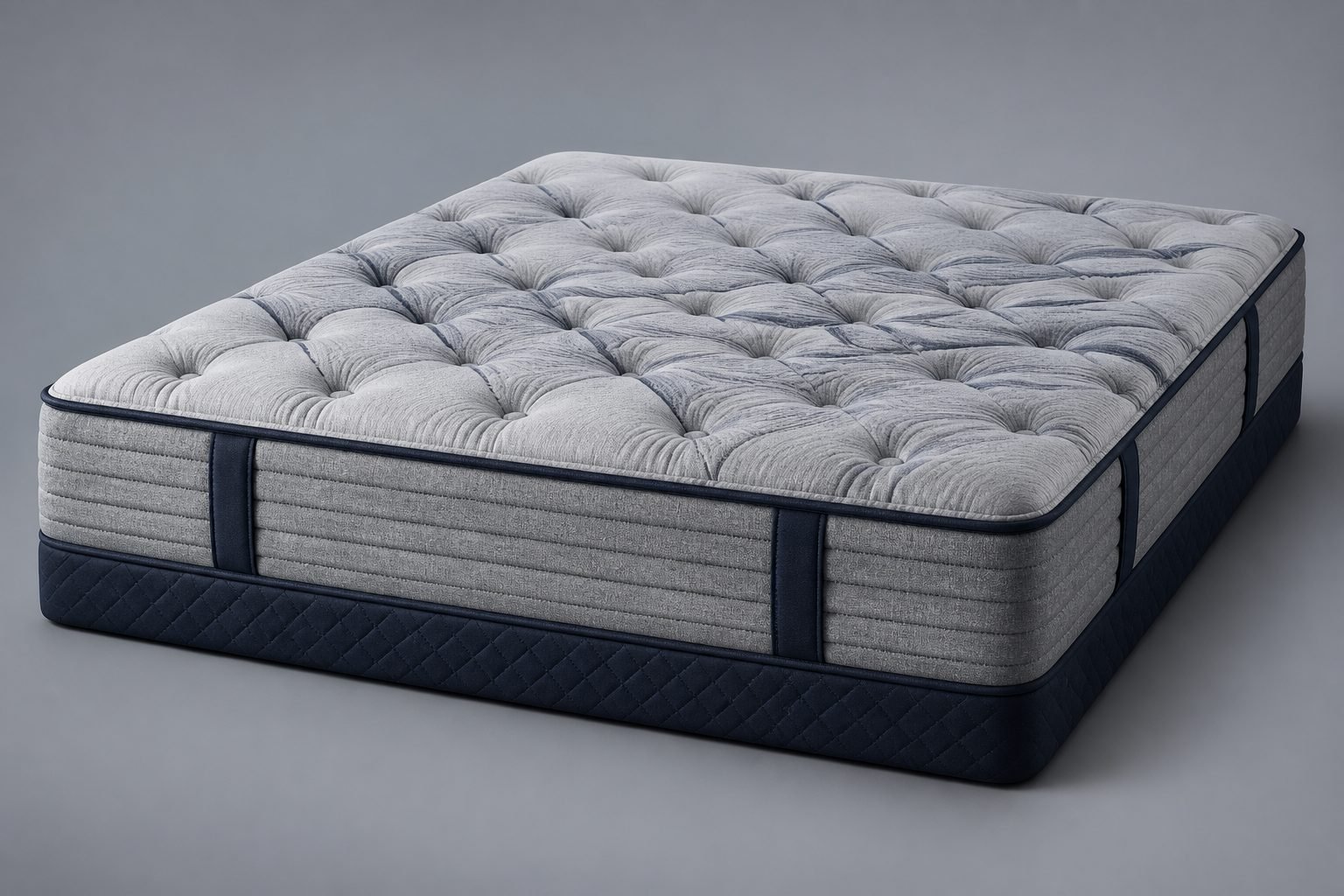 Beautyrest PressureSmart 2.0 Hybrid silver quilted mattress