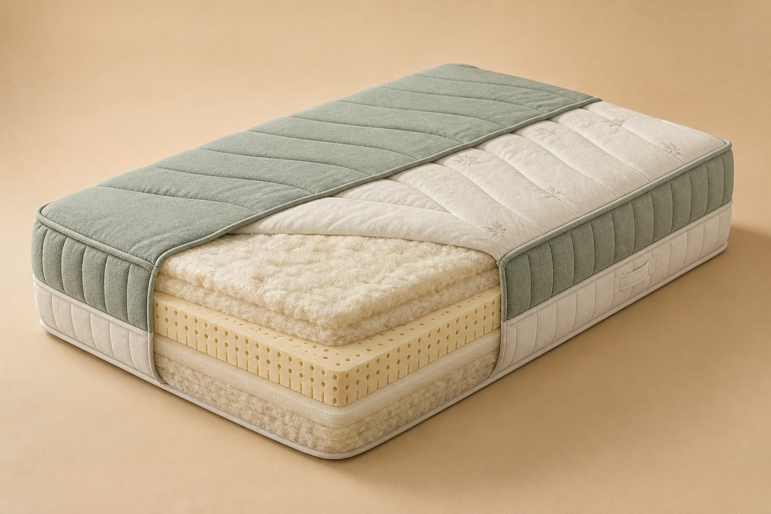 Avocado Green organic latex hybrid mattress