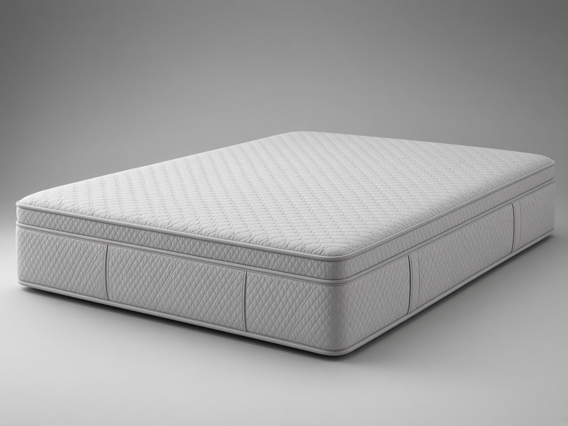Serta Perfect Sleeper Brookville firm mattress, three-quarter studio view
