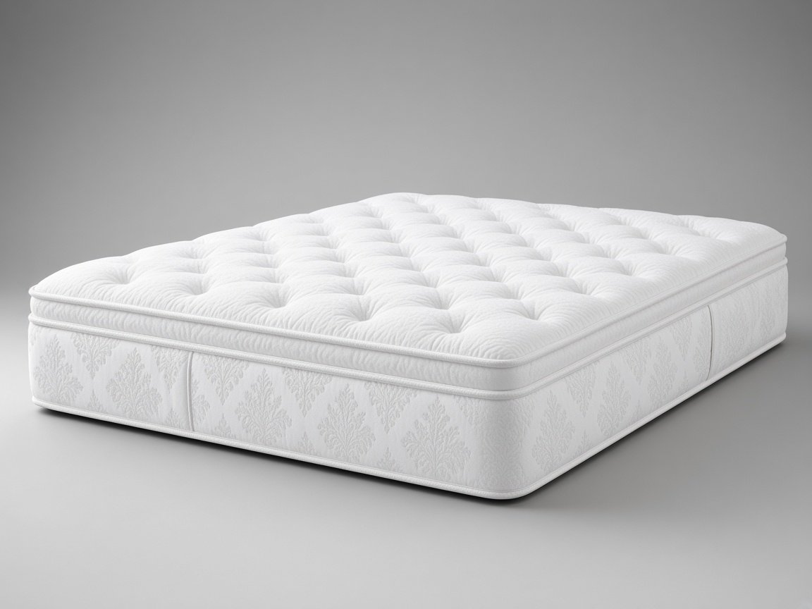Serta Perfect Sleeper Paxton ultra plush Euro-top mattress, three-quarter studio view