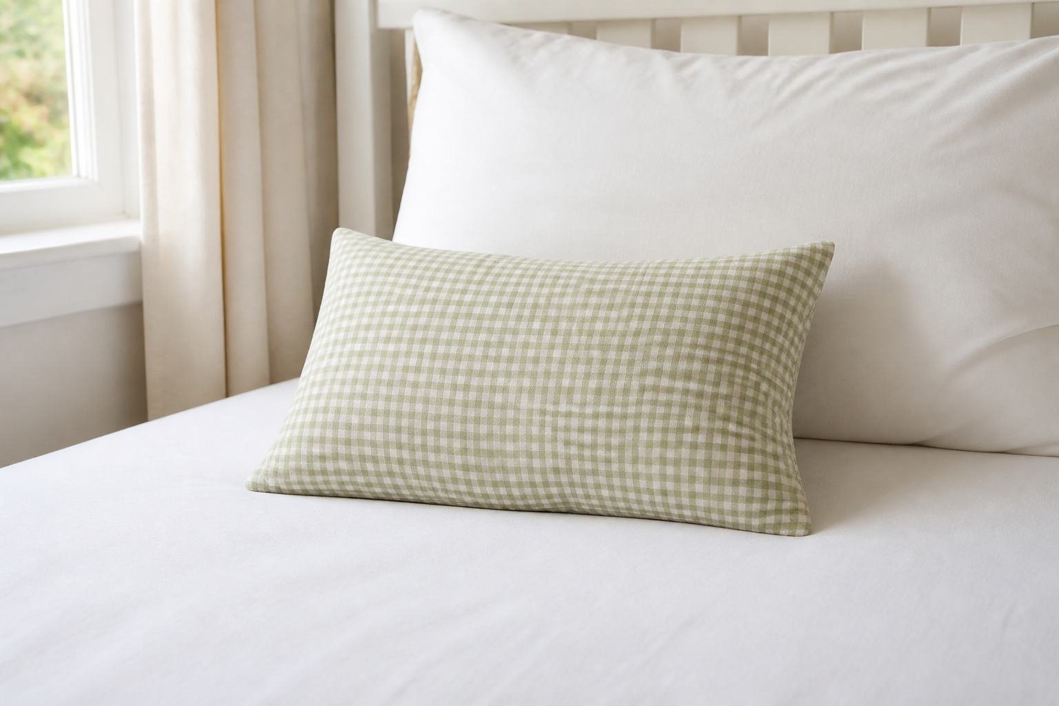 Haven Kids Pillow on a twin bed