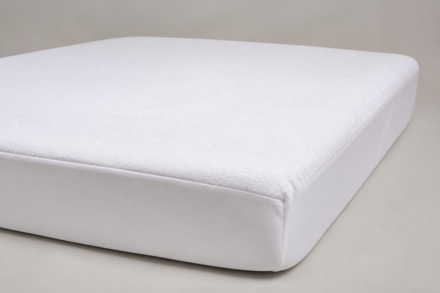 Haven Waterproof Protector fitted on a queen mattress